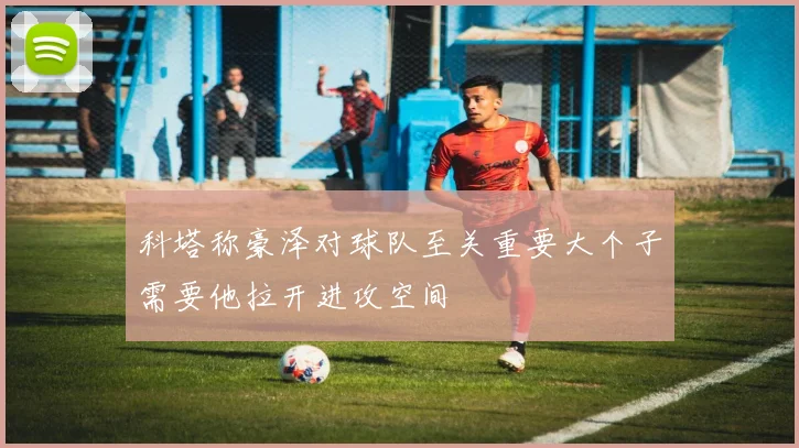 科塔称豪泽对球队至关重要大个子需要他拉开进攻空间